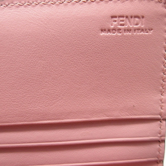 FENDI Pink Leather Wallet - Picture 9 of 9